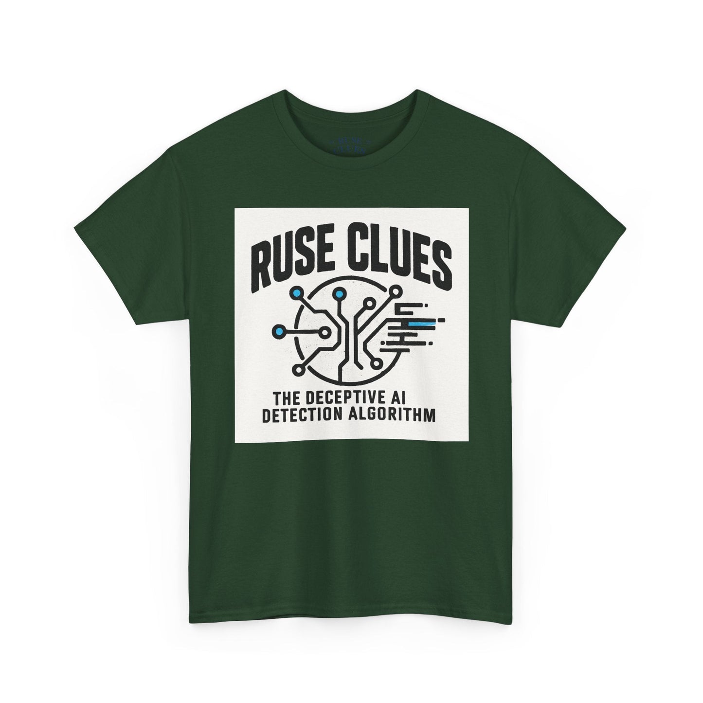 Ruse Clues® AI Detection Tee - Unisex Heavy Cotton T-Shirt