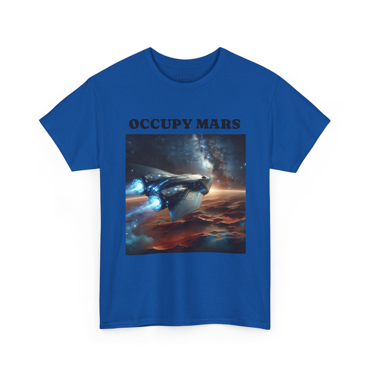 Occupy Mars™ Unisex Heavy Cotton Apparel Space Adventure Tee - Perfect for Cosmic Dreamers, Casual Everyday Wear, Space Lovers, Gift for Astronomers, [...]