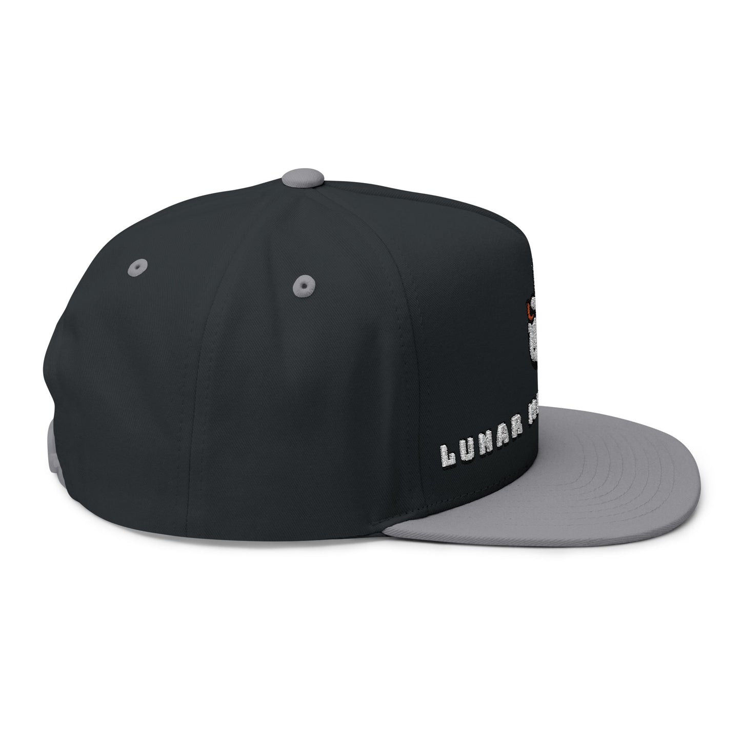 Flat Bill Lunar Metropolis™ logo Cap — Embroidered