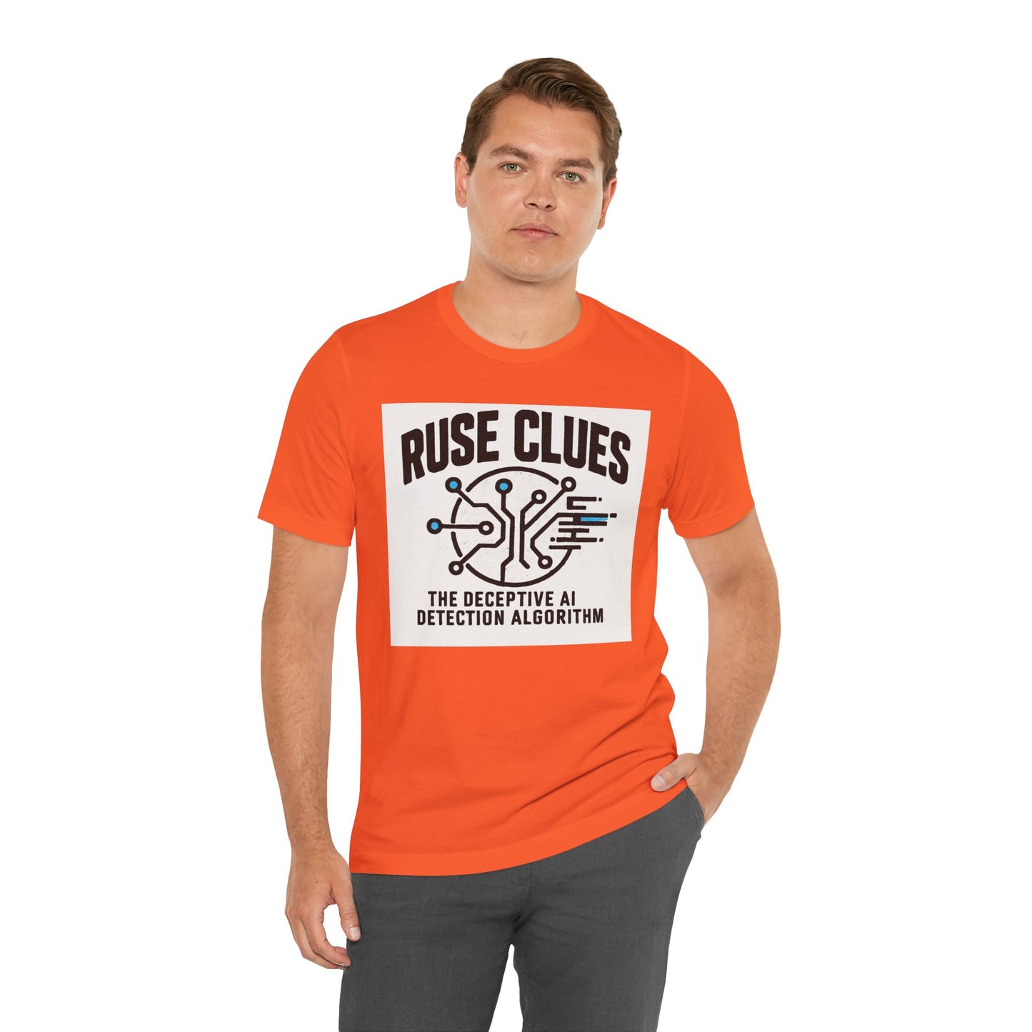 Ruse Clues® AI Detection Tee