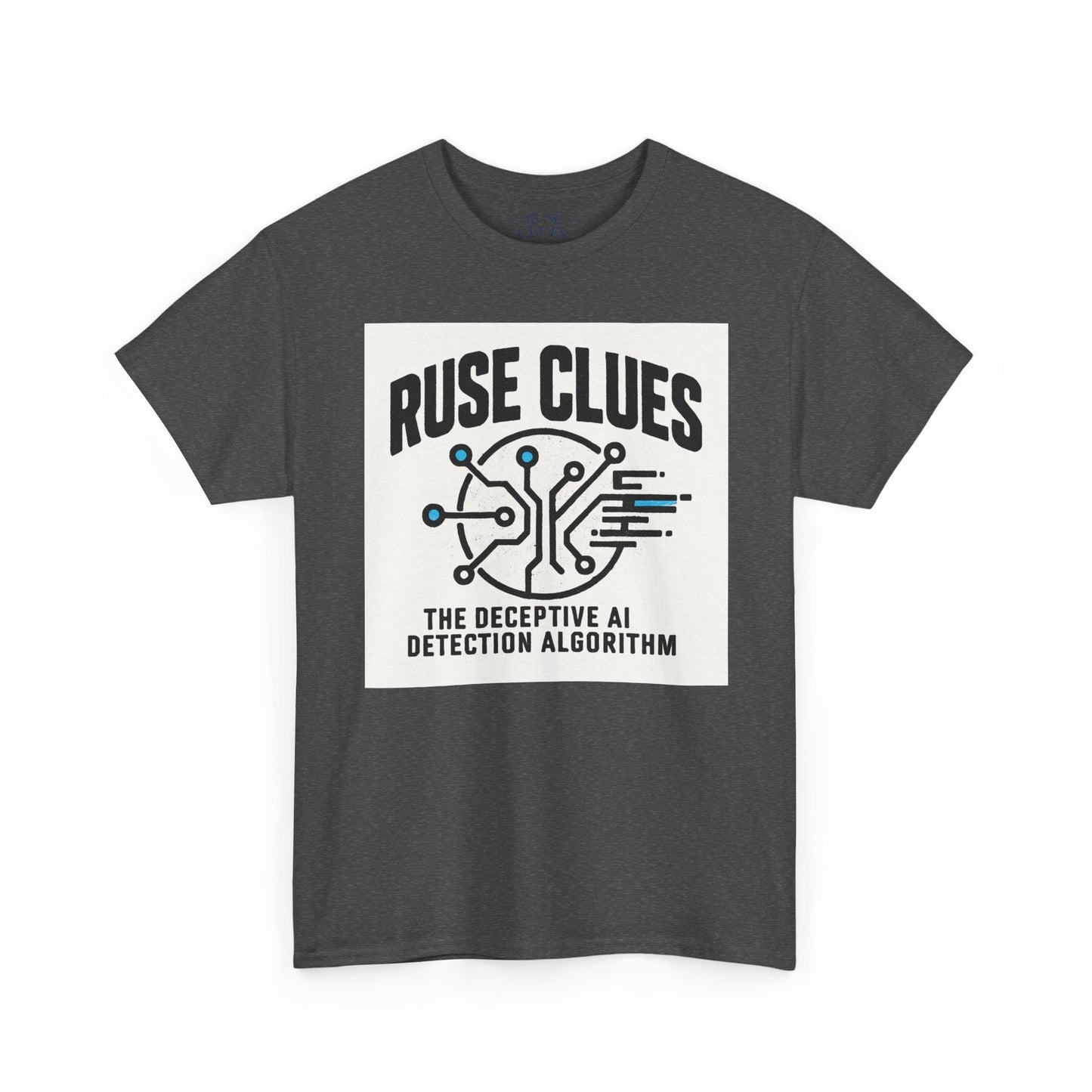 Ruse Clues® AI Detection Tee - Unisex Heavy Cotton T-Shirt