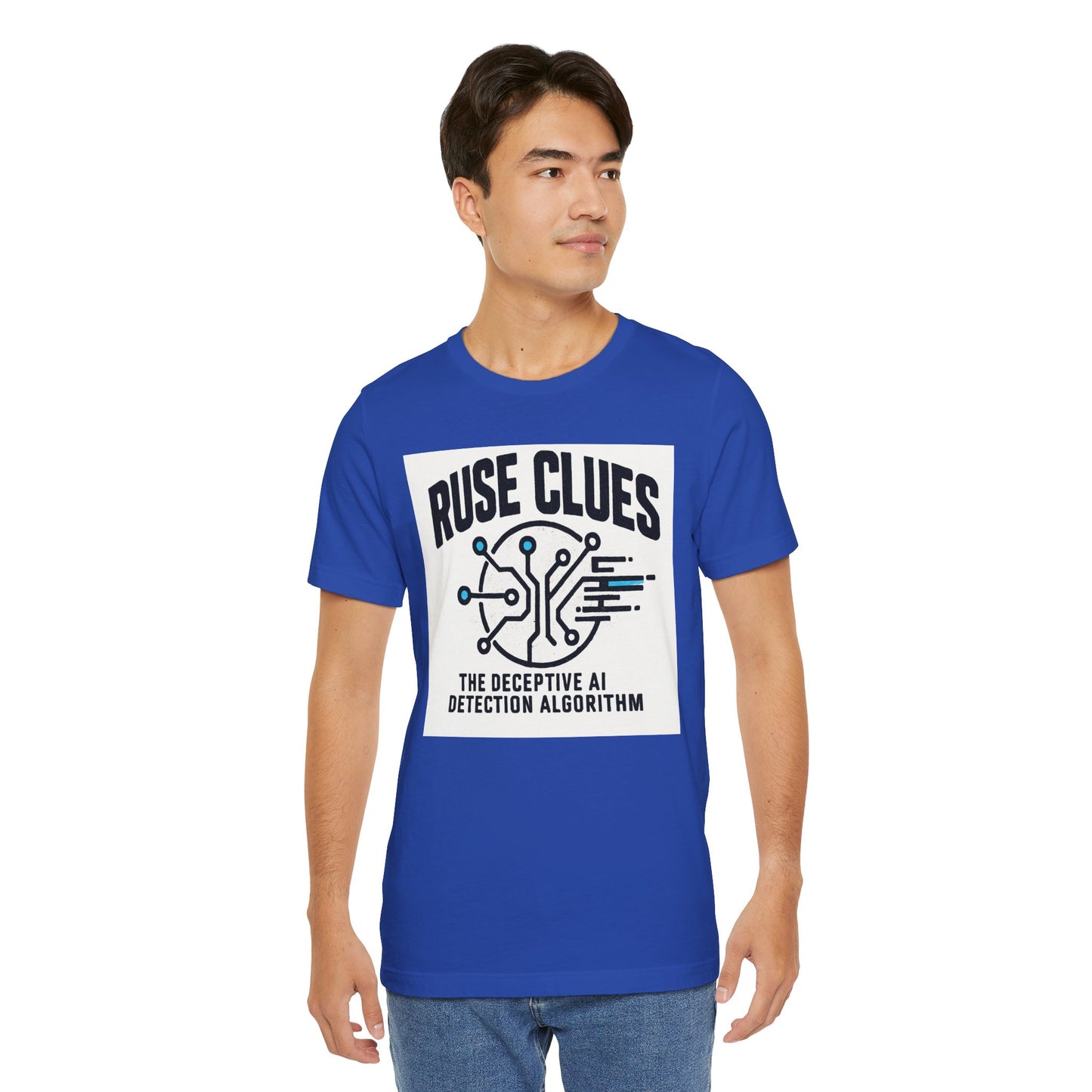 Ruse Clues® AI Detection Tee