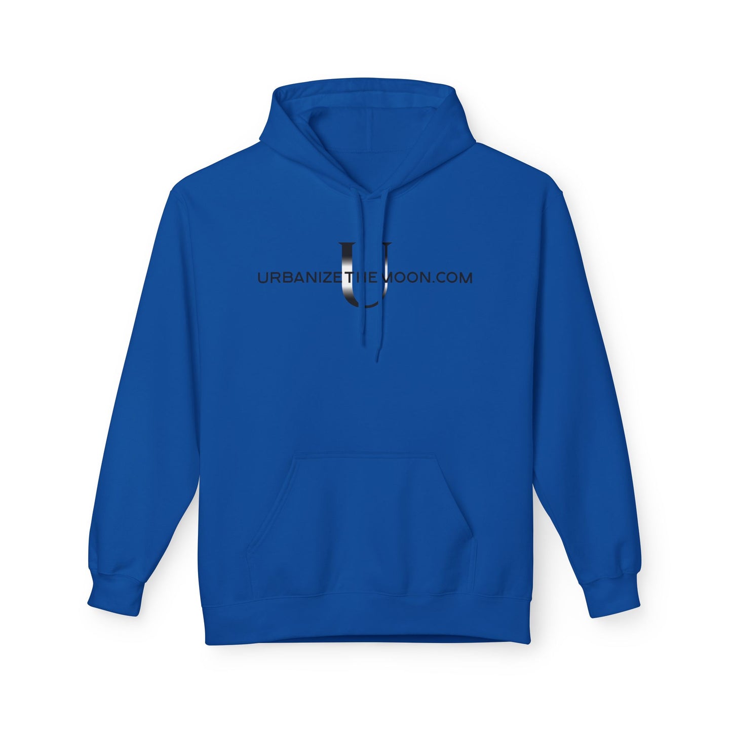 UrbanizeTheMoon.com™ Logo Hoodie — Minimal Moon Graphic Pullover