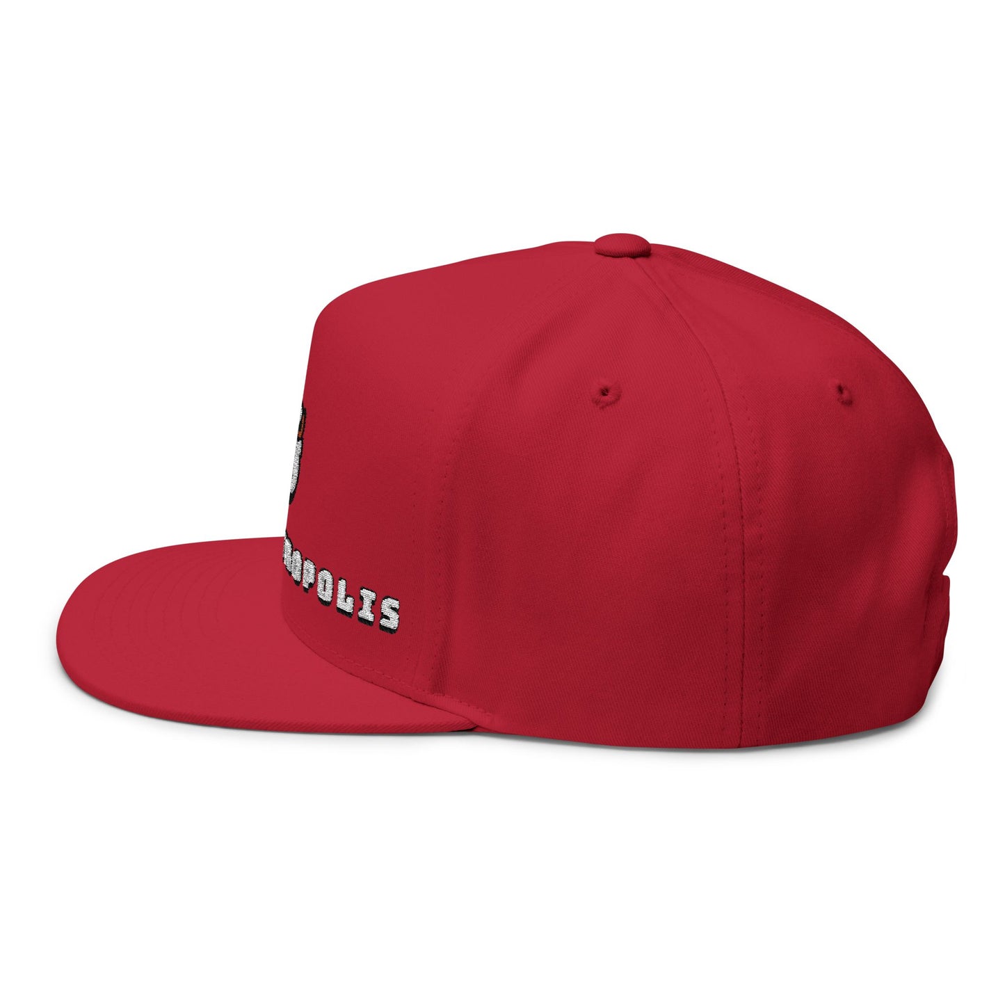 Flat Bill Lunar Metropolis™ logo Cap — Embroidered