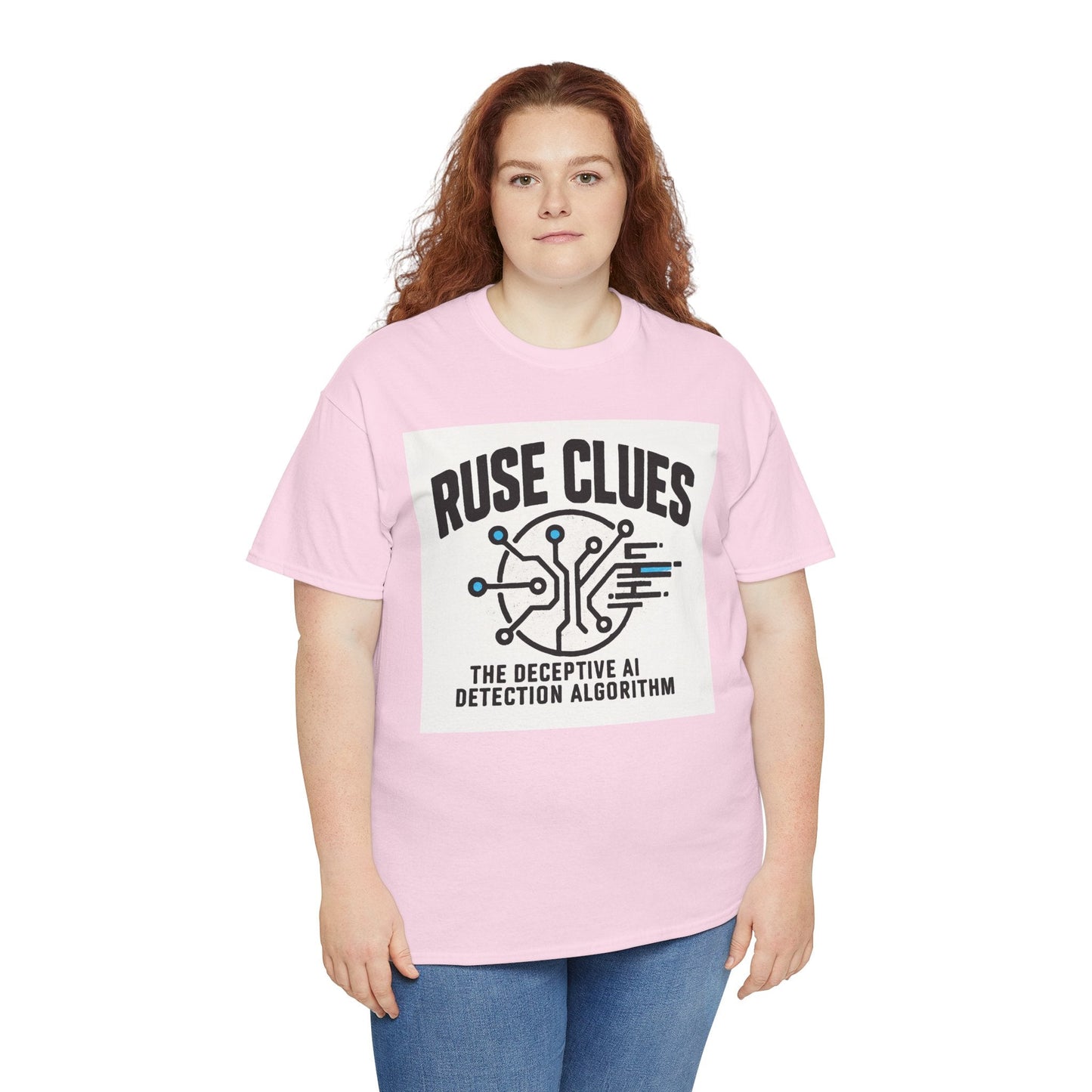 Ruse Clues® AI Detection Tee - Unisex Heavy Cotton T-Shirt