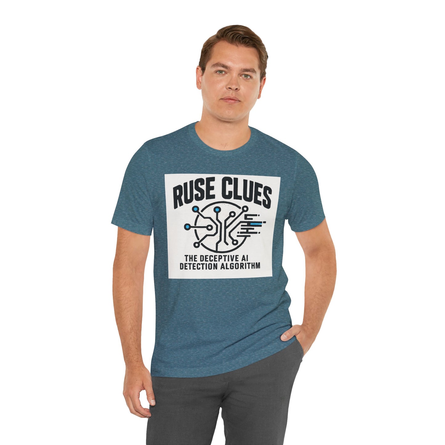 Ruse Clues® AI Detection Tee