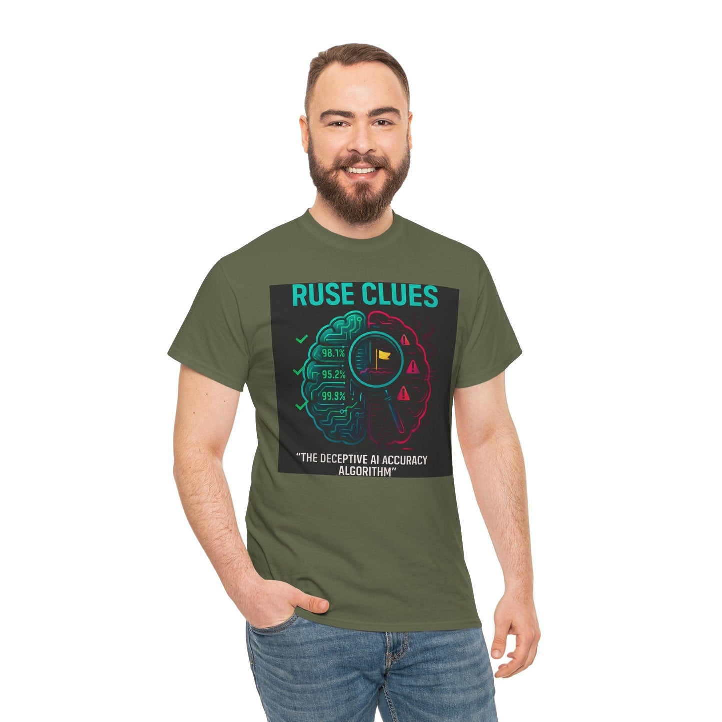 T-Shirt — Ruse Clues® Brain Puzzle Graphic Tee