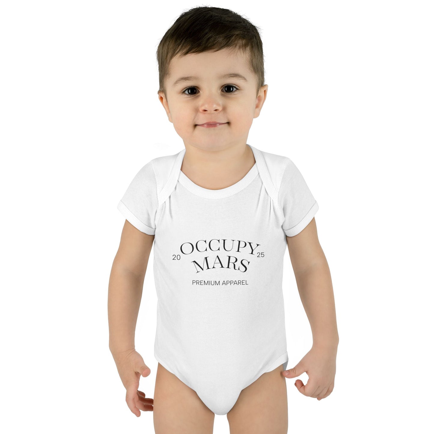 Occupy Mars™ Infant Bodysuit, Baby Gift, Space Theme Clothing, Cute Baby Outfit, Nursery Decor, Unique Baby Shower Gift