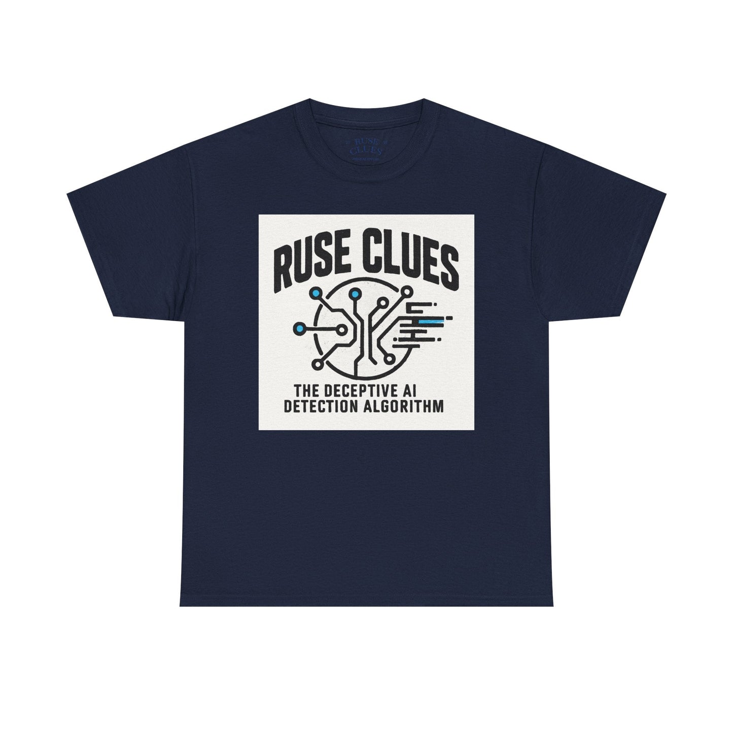 Ruse Clues® AI Detection Tee - Unisex Heavy Cotton T-Shirt