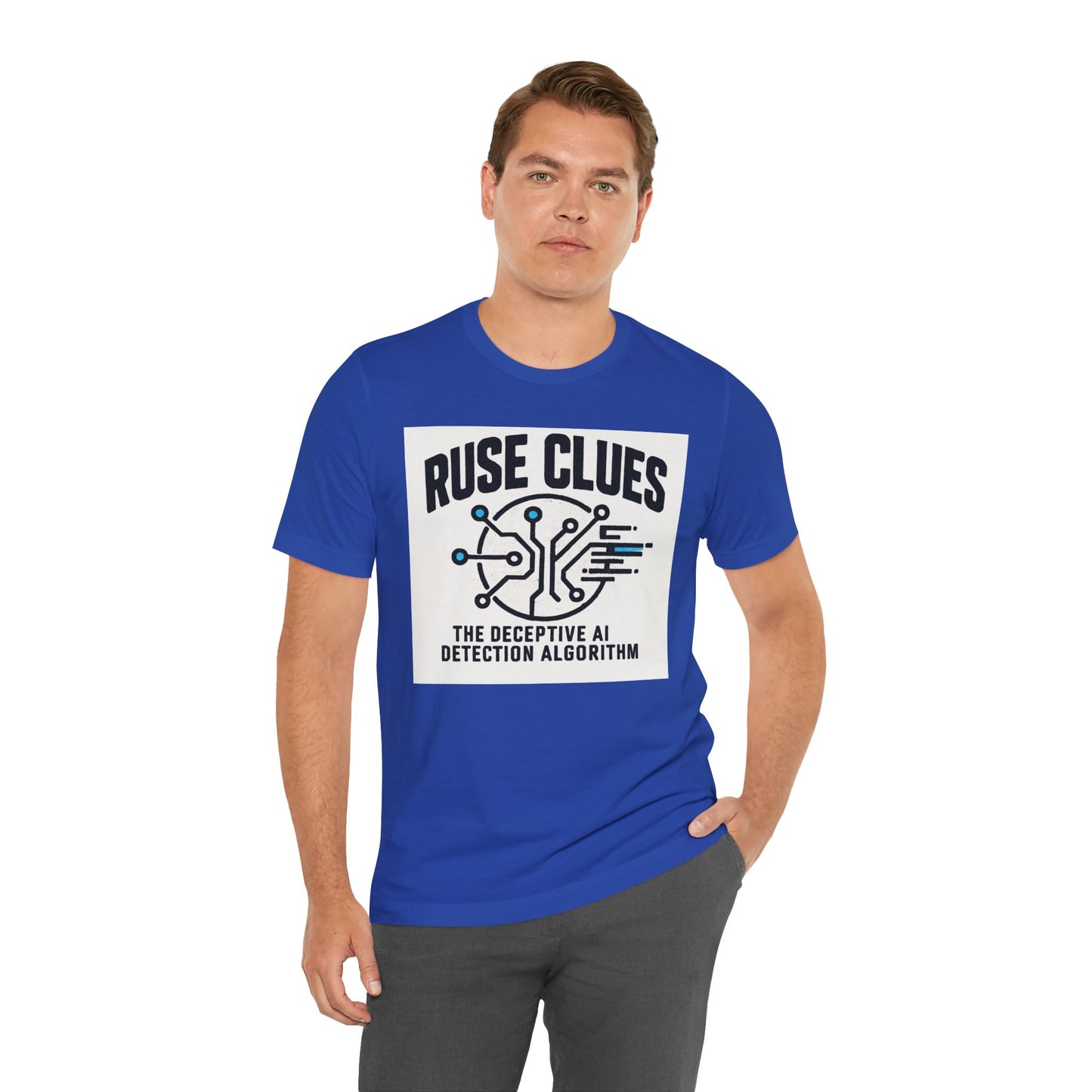 Ruse Clues® AI Detection Tee