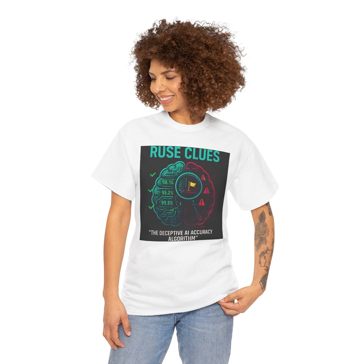T-Shirt — Ruse Clues® Brain Puzzle Graphic Tee