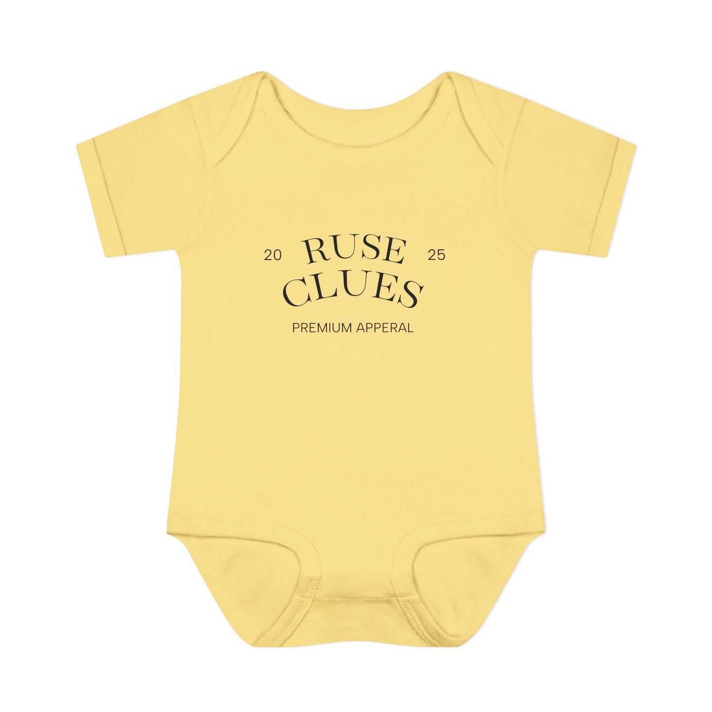 Infant Baby Ruse Clues® Bodysuit - Cute Baby Apparel, Perfect Baby Shower Gift, Newborn Outfit, Seasonal Celebrations, Family Photos