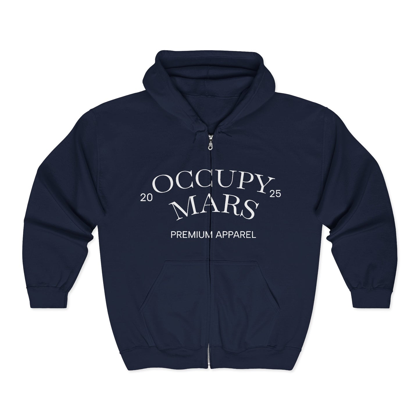 Full Zip Hooded OCCUPY MARS™ Sweatshirt