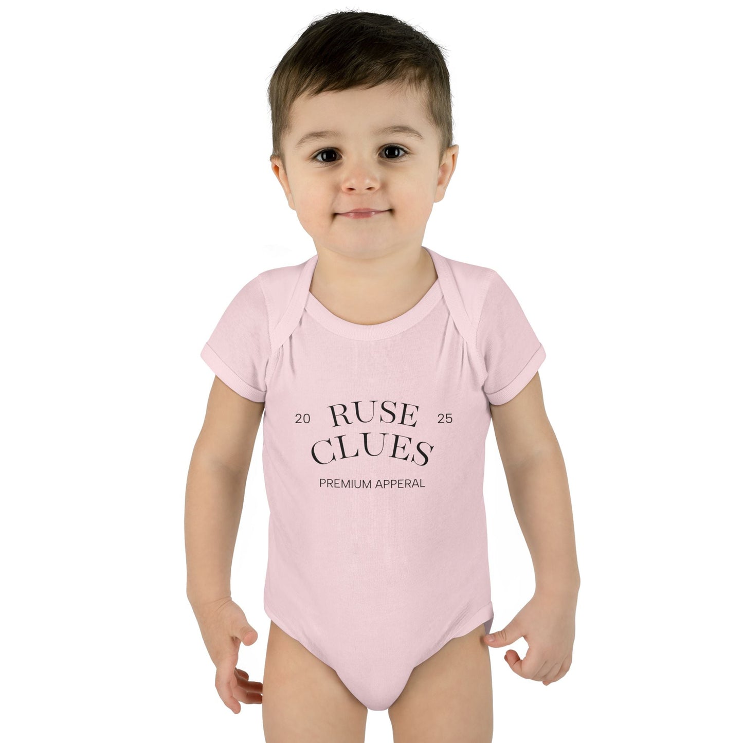 Infant Baby Ruse Clues® Bodysuit - Cute Baby Apparel, Perfect Baby Shower Gift, Newborn Outfit, Seasonal Celebrations, Family Photos