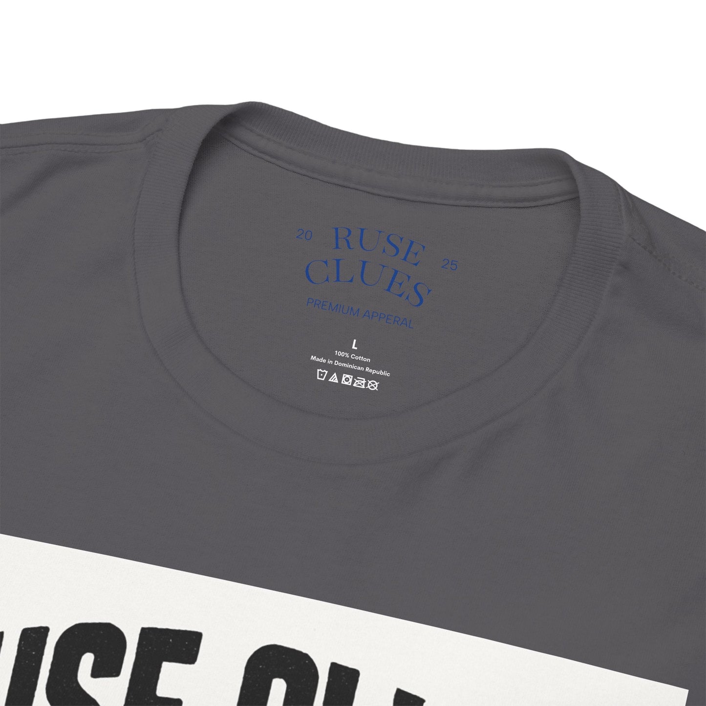 Ruse Clues® AI Detection Tee - Unisex Heavy Cotton T-Shirt