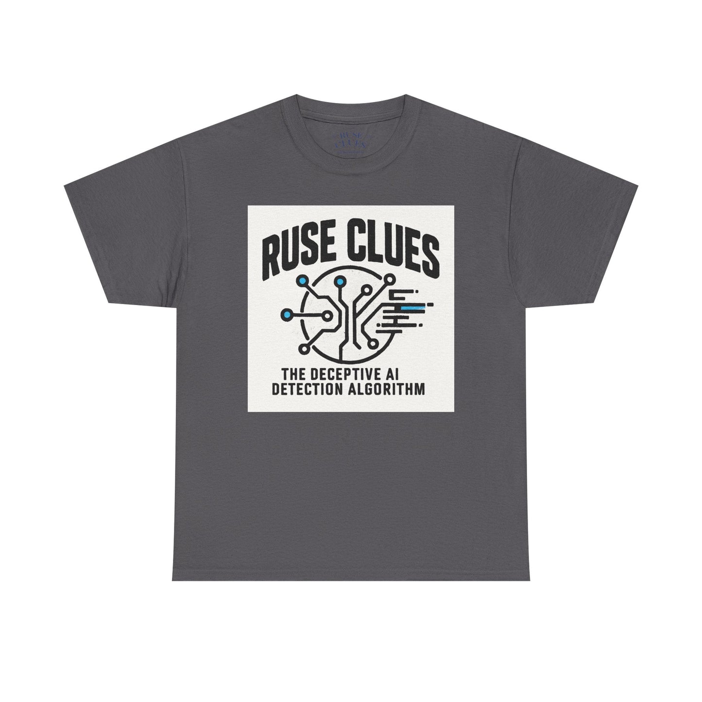 Ruse Clues® AI Detection Tee - Unisex Heavy Cotton T-Shirt