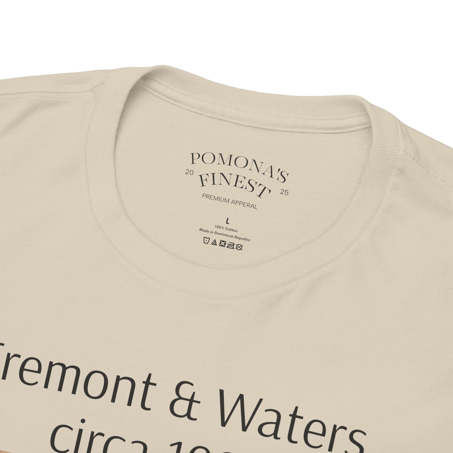 Pomona's Finest™ Tee, Unisex Heavy Cotton Tee, Vintage Style Shirt, Fremont & Waters circa 1989 tribute T-Shirt, Gift for Him/Her, 80s/90s Fashion