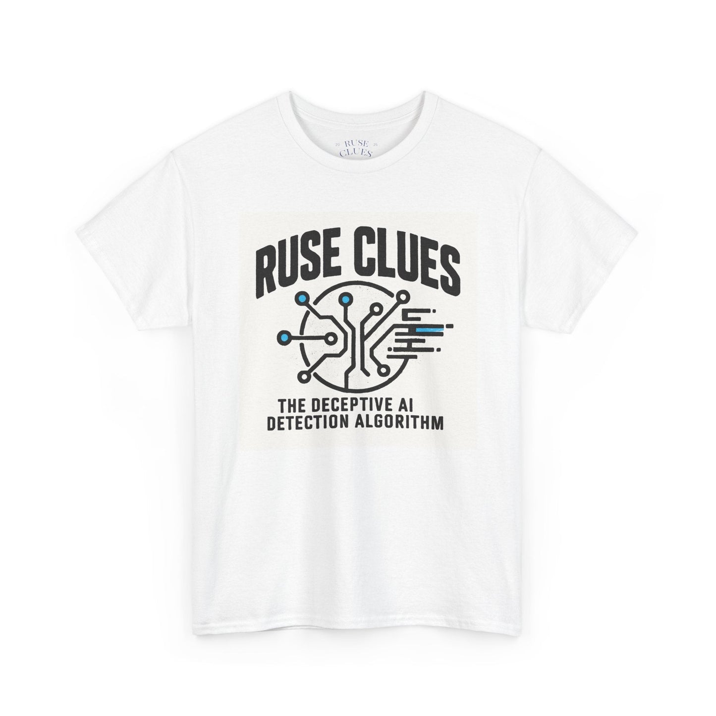 Ruse Clues® AI Detection Tee - Unisex Heavy Cotton T-Shirt