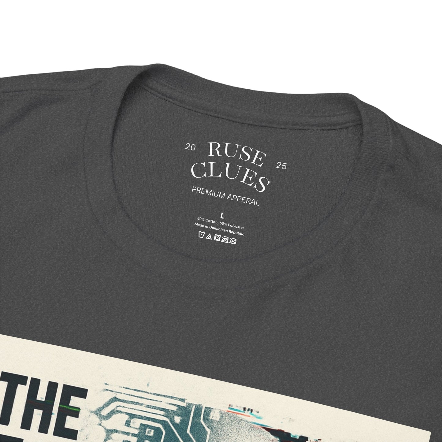 The Deceptive AI Detection Algorithm Ruse Clues® Tee