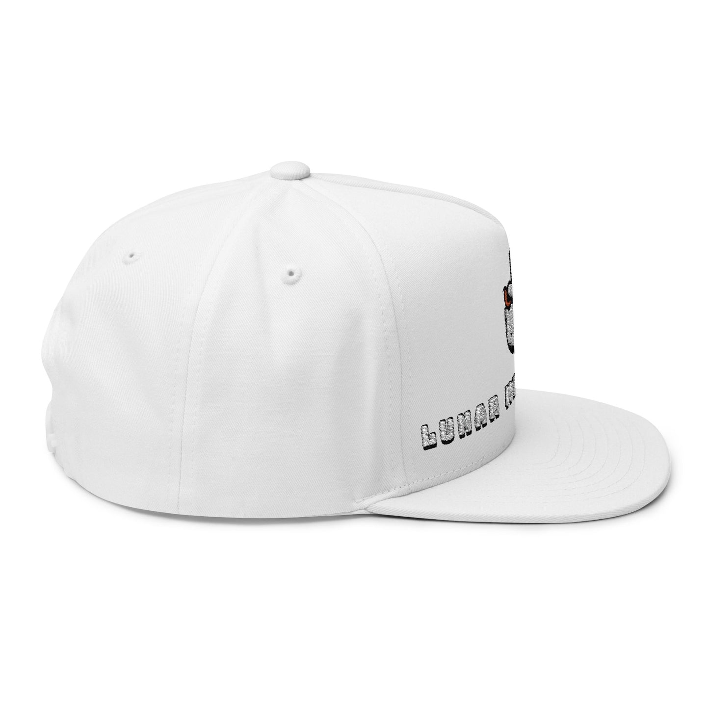 Flat Bill Lunar Metropolis™ logo Cap — Embroidered