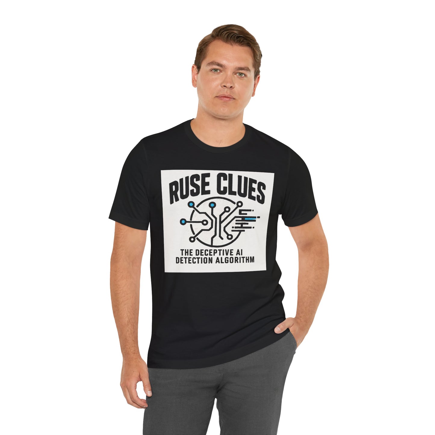 Ruse Clues® AI Detection Tee