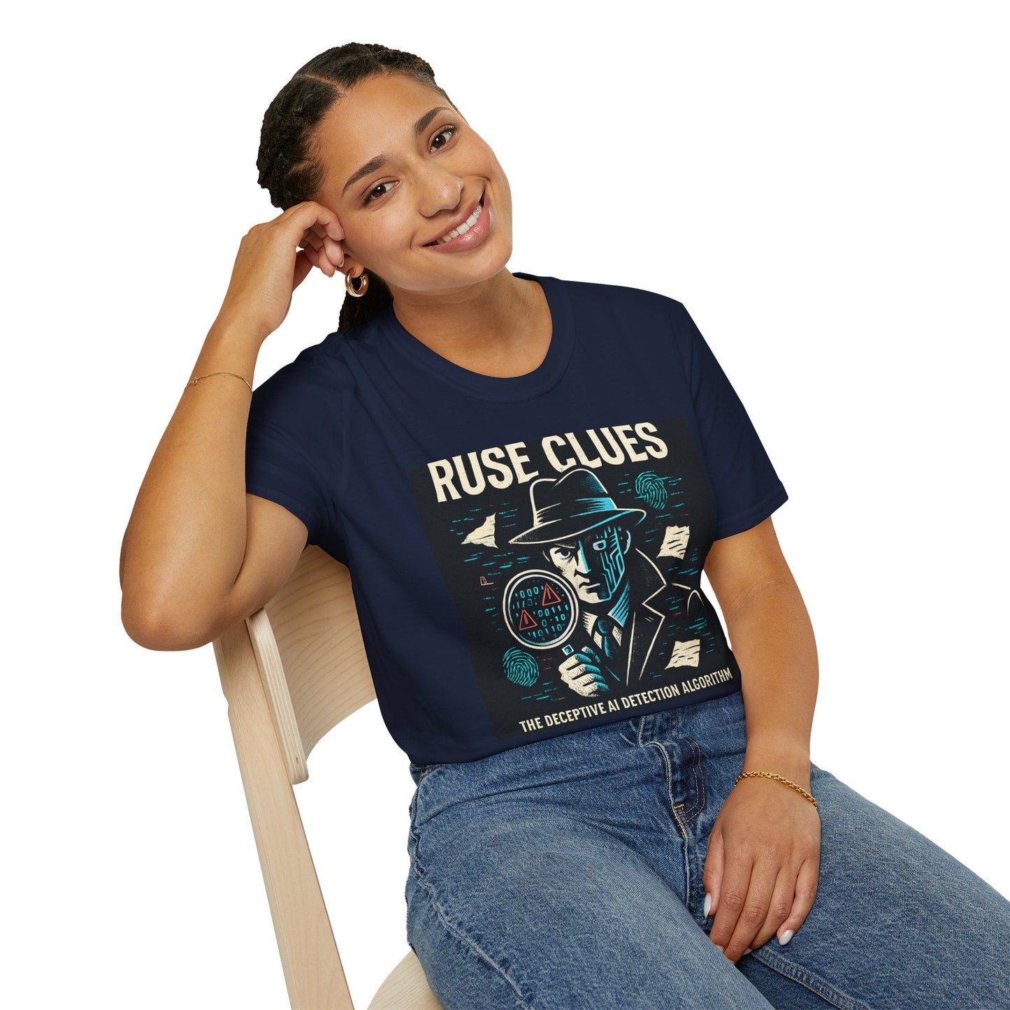 Detective Mystery Unisex T-Shirt - Ruse Clues® Graphic Tee