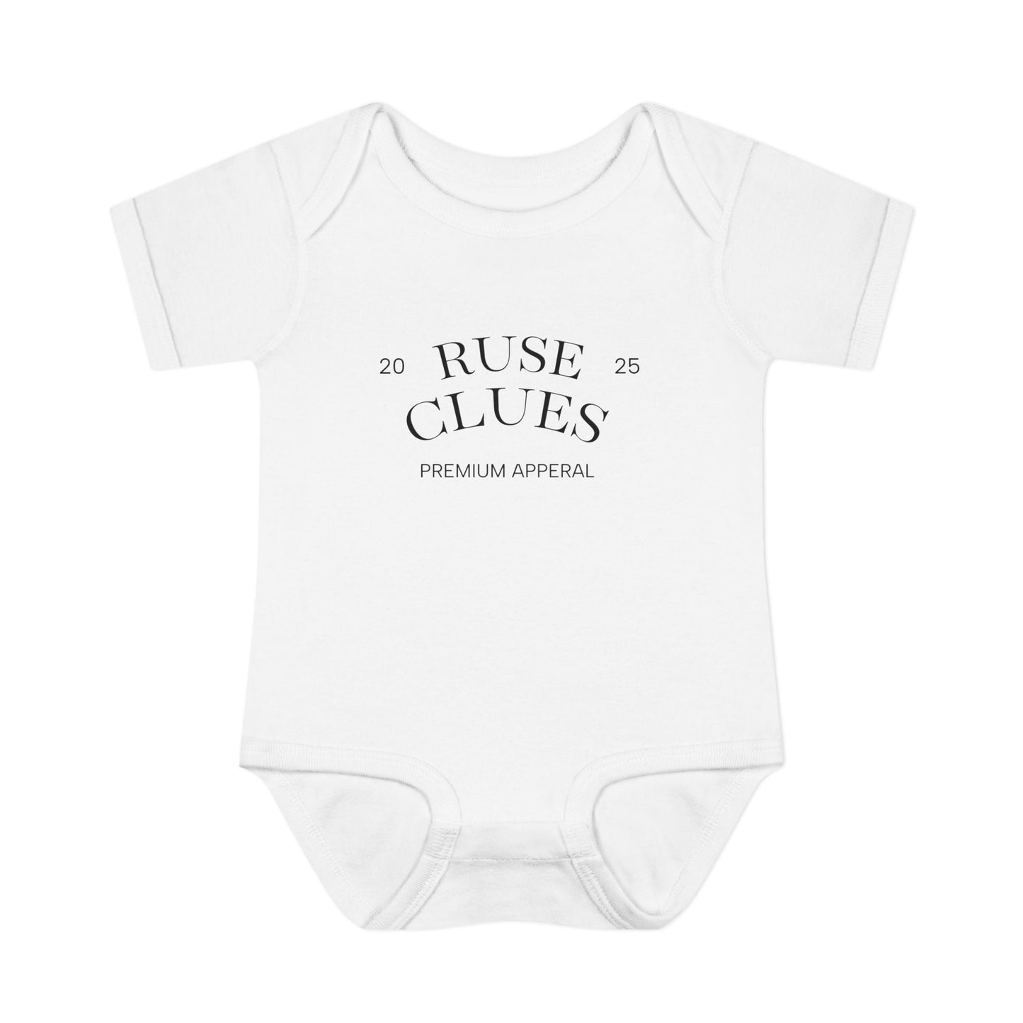 Infant Baby Ruse Clues® Bodysuit - Cute Baby Apparel, Perfect Baby Shower Gift, Newborn Outfit, Seasonal Celebrations, Family Photos